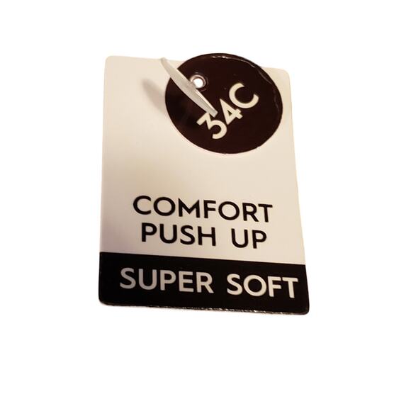 Laura Ashley NWT 3pk Comfort push‎ up underwire support T-shirt bras 34C - Picture 9 of 9